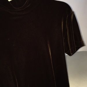 velvet short sleeve shirt from Ann Taylor